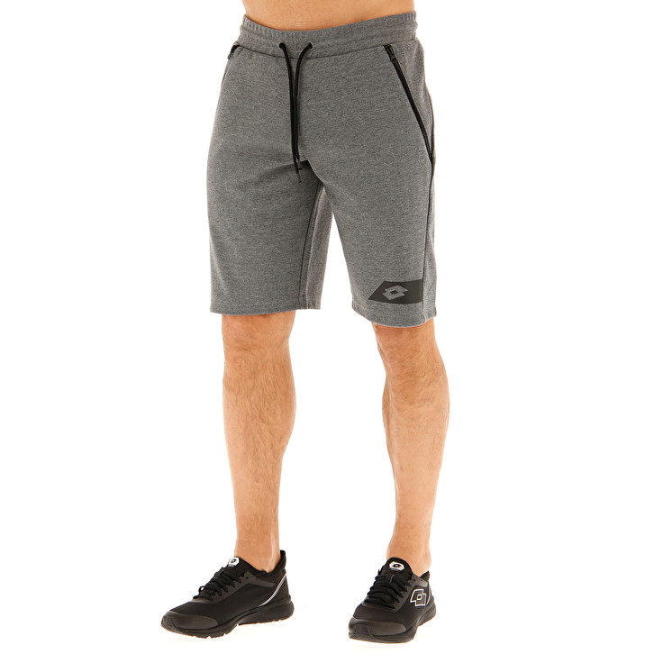 Lotto Dinamico Iii Mel Co Bermudas Hombre - Gris - Colombia DFPWZRT-46